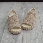 Pletene Etno Sandale